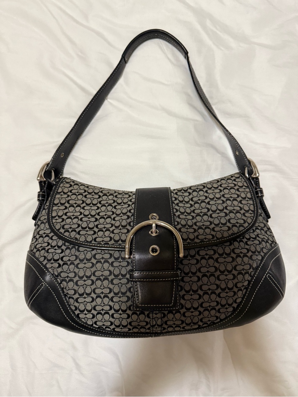 Coach Large Soho in Signature Canvas